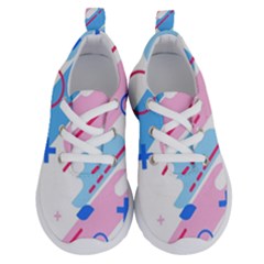 Abstract Geometric Pattern  Running Shoes