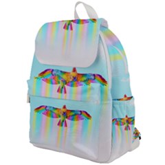 Rainbow Bird Top Flap Backpack by Sparkle