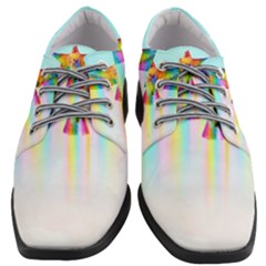 Rainbow Bird Women Heeled Oxford Shoes by Sparkle