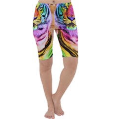 Rainbowtiger Cropped Leggings  by Sparkle