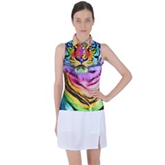 Rainbowtiger Women s Sleeveless Polo Tee by Sparkle