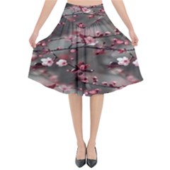 Realflowers Flared Midi Skirt by Sparkle