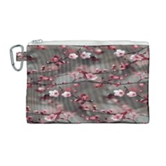 Realflowers Canvas Cosmetic Bag (large) by Sparkle
