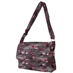 Realflowers Full Print Messenger Bag (l) by Sparkle