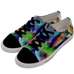 Rainbowcat Men s Low Top Canvas Sneakers by Sparkle