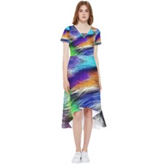 Rainbowcat High Low Boho Dress by Sparkle