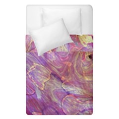 Marbling Abstract Layers Duvet Cover Double Side (single Size) by kaleidomarblingart