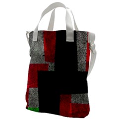 Abstract Tiles Canvas Messenger Bag by essentialimage