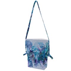 Sea Anemone Folding Shoulder Bag by CKArtCreations