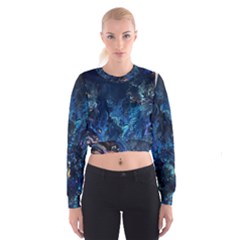  Coral Reef Cropped Sweatshirt by CKArtCreations