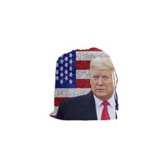 Trump President Sticker Design Drawstring Pouch (xs) by dflcprintsclothing