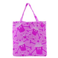 Cupycakespink Grocery Tote Bag by DayDreamersBoutique