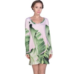 Palm Leaf Long Sleeve Nightdress by goljakoff