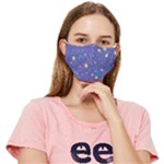 Starry Sky Star Pattern Fitted Cloth Face Mask (Adult)