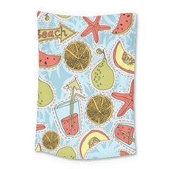 Tropical Pattern Small Tapestry by GretaBerlin