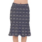 Moth pattern Short Mermaid Skirt