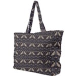 Moth pattern Simple Shoulder Bag