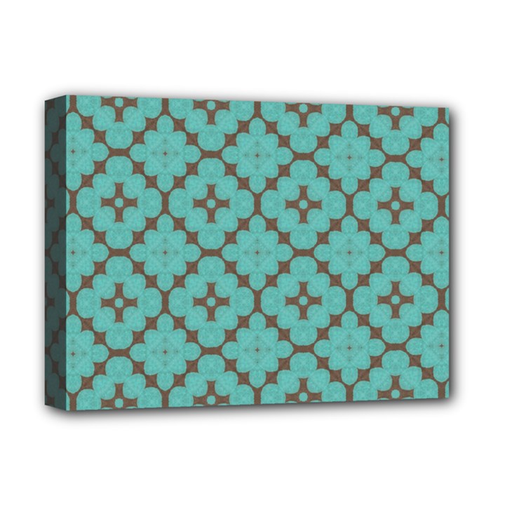 Tiles Deluxe Canvas 16  x 12  (Stretched) 