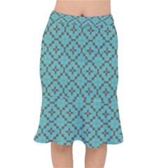Tiles Short Mermaid Skirt by Sobalvarro