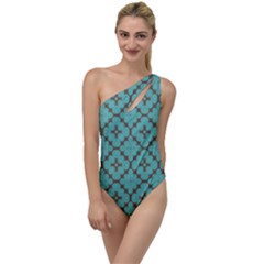 Tiles To One Side Swimsuit by Sobalvarro