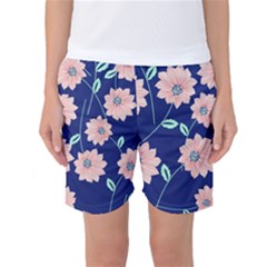 Floral Women s Basketball Shorts by Sobalvarro