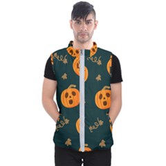 Halloween Men s Puffer Vest by Sobalvarro