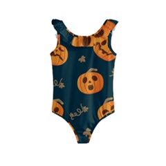 Halloween Kids  Frill Swimsuit by Sobalvarro
