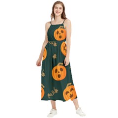 Halloween Boho Sleeveless Summer Dress by Sobalvarro
