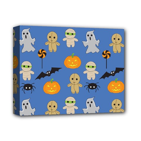 Halloween Deluxe Canvas 14  X 11  (stretched) by Sobalvarro