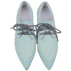 Daisies Pointed Oxford Shoes by CuteKingdom