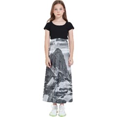 Fitz Roy And Poincenot Mountains, Patagonia Argentina Kids  Skirt by dflcprintsclothing