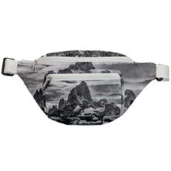 Fitz Roy And Poincenot Mountains, Patagonia Argentina Fanny Pack by dflcprintsclothing