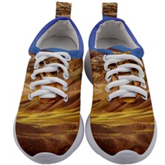 Colored Mountains Landscape, La Rioja, Argentina Kids Athletic Shoes by dflcprintsclothing
