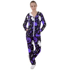 Halloween Party Seamless Repeat Pattern  Women s Tracksuit by KentuckyClothing