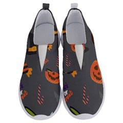 Halloween Themed Seamless Repeat Pattern No Lace Lightweight Shoes by KentuckyClothing