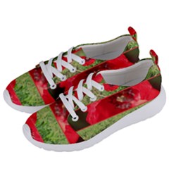 Photos Collage Coquelicots Women s Lightweight Sports Shoes by kcreatif