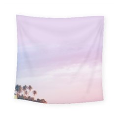 Seascape Sunset Square Tapestry (small) by goljakoff