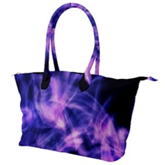 Plasma Hug Canvas Shoulder Bag by MRNStudios