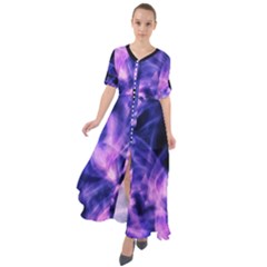 Plasma Hug Waist Tie Boho Maxi Dress by MRNStudios
