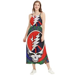 Grateful Dead - Boho Sleeveless Summer Dress by Sapixe