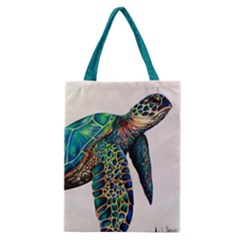 Sea Turtle  Classic Tote Bag by ArtByThree