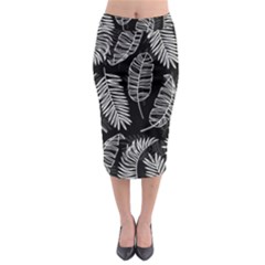 Fallen Leaves Midi Pencil Skirt by goljakoff