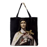 Virgin Mary Sculpture Dark Scene Grocery Tote Bag