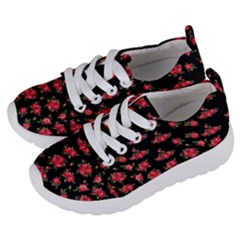 Red Roses Kids  Lightweight Sports Shoes by designsbymallika