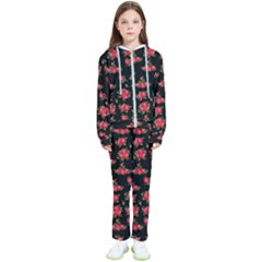 Red Roses Kids  Tracksuit by designsbymallika