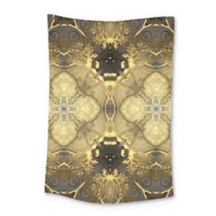 Black And Gold Small Tapestry by Dazzleway