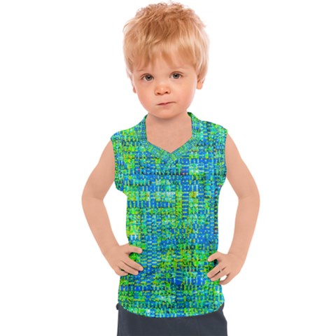 Mosaic Tapestry Kids  Sport Tank Top by essentialimage