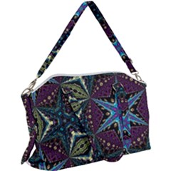Ornate Star Canvas Crossbody Bag by Dazzleway