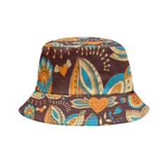 Butterfly And Flowers Inside Out Bucket Hat by goljakoff