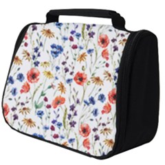 Flowers Pattern Full Print Travel Pouch (big) by goljakoff